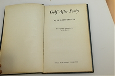Two Tommy Armour 'Your Best Golf All the Time' Books & 'Golf After Forty' Book