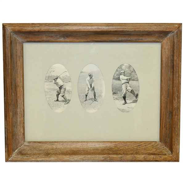 Three 1897 Original Illustrations by A.B. Frost - Framed