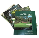 1997, 1990, 2003, & 2007 Masters Tournament Journals - Woods, Faldo, Weir, & Johnson