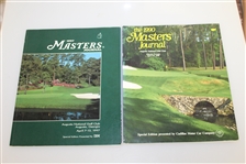 1997, 1990, 2003, & 2007 Masters Tournament Journals - Woods, Faldo, Weir, & Johnson