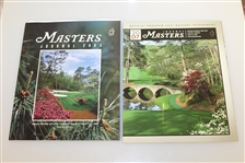 1997, 1990, 2003, & 2007 Masters Tournament Journals - Woods, Faldo, Weir, & Johnson