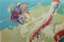 LeRoy Neiman 'Golf Champions' Hogan, Snead, Nicklaus, Palmer, Player, & Trevino Print - Framed