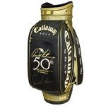 Arnold Palmer Signed 50th Appearance at The Masters Commemorative Golf Bag JSA ALOA