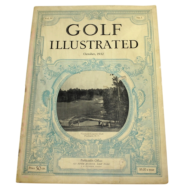 Ben Hogans Personal Copy of Golf Illustrated - October 1932