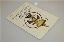 Ben Hogan's Personal 1955 Ryder Cup at Thunderbird Ranch & CC Program