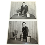Ben Hogans Personal Trophy Photos - Claret Jug & US Open 
