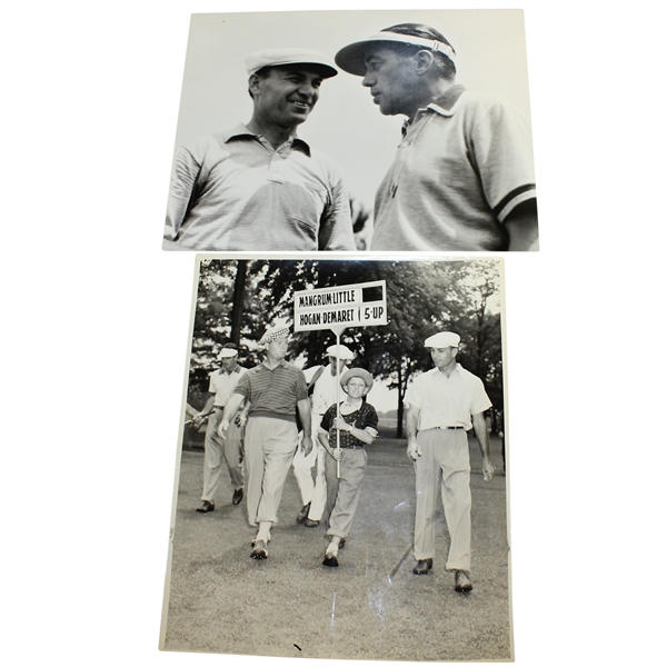 Ben Hogans Personal Photos - Hogan/Demaret 5 UP & Friendly Discussion