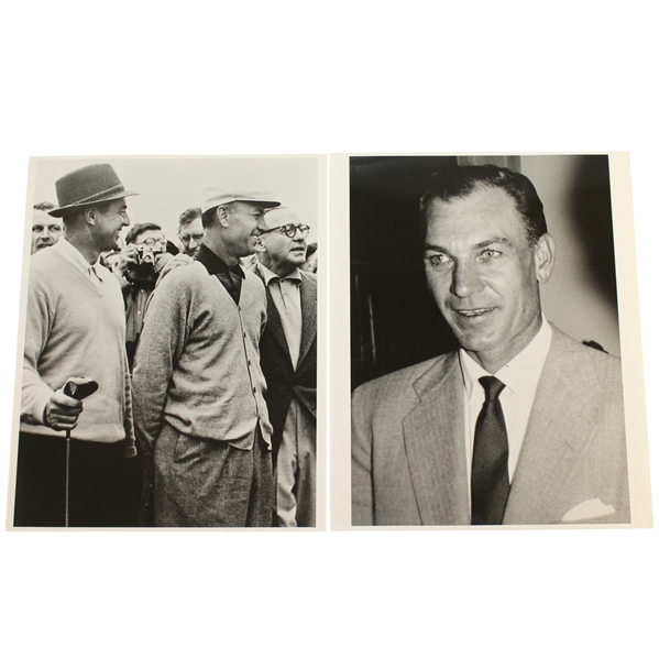 Ben Hogans Personal Photos - Next to Sam Snead & Looking Over