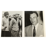 Ben Hogans Personal Photos - Next to Sam Snead & Looking Over