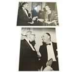 Ben Hogans Personal Photos - Shaking Hands with Award Winners & Shaking Hand