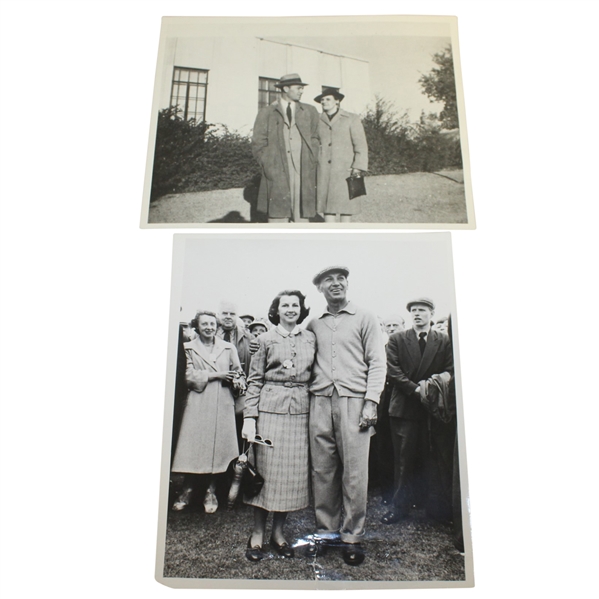 Ben Hogans Personal Photos - With His Mother & With His Wife