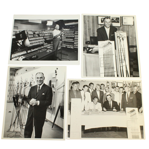 Ben Hogans Personal Photos - Hogan Company Candid Shots with Clubs