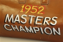 Sam Snead's '1952 Masters Champion - Sammy Snead Professional' Leather Bag