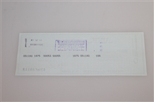 Ben Hogan's Signed Personal Check to Shady Oaks Country Club - 1992 JSA ALOA