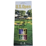 Payne Stewart Signed 1996 US Open at Oakland Hills Pairing Sheet JSA ALOA