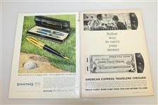 Arnold Palmer, Ken Venturi, & Dow Finsterwald Signed 6/13/1960 Sports Illustrated JSA ALOA
