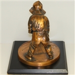 Pinehurst Country Club Balfour Large Putter Boy Bronze Sundial Statue