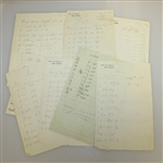 Ben Hogan's Personal Specifications, Notes, & Information for Personal Irons - Unique