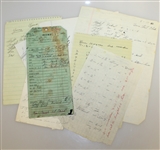 Ben Hogan's Personal Specifications, Notes, & Information for Personal Irons - Unique
