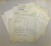 Ben Hogan's Personal Specifications, Notes, & Information for Personal Irons - Unique