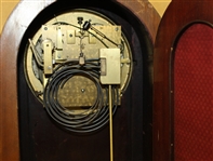 Winterhalder & Hofmeier Golf Themed Bracket Clock w/Triple Wind & Westminster Chime - Rare