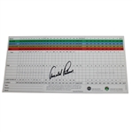 Arnold Palmer Signed Bay Hill Official Scorecard JSA ALOA