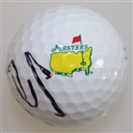 Vijay Singh Signed Masters Logo Golf Ball JSA ALOA