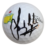 Sandy Lyle Signed Masters Logo Golf Ball JSA ALOA