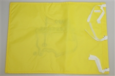 Gary Player Signed 2009 Masters Embroidered Flag JSA ALOA