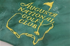 Augusta National Course Used Green Flag with Flagstick & Cup - Hadley Plemmons Sourced