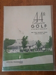 1941 Collegiate Golf Championship at Ohio State University Course Program