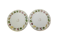 2016 Masters Tournament Member Gift - Two Tiffany & Co. Plates in Original Box