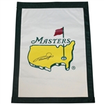 Bernhard Langer Signed Undated Masters Garden Flag JSA ALOA