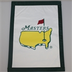 Bernhard Langer Signed Undated Masters Garden Flag JSA ALOA