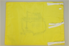 Charles Coody Signed 2007 Masters Embroidered Flag with '1971' Notation JSA ALOA
