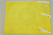 Multi-Signed Undated Memorial Tournament Flag - Many Major Champions JSA ALOA
