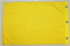 John Daly Signed Embroidered 'Lion' John Daly Logo Flag JSA ALOA
