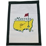 Jack Nicklaus Signed Undated Masters Garden Flag JSA ALOA