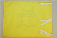 Fuzzy Zoeller Signed 2014 Masters Embroidered Flag with '1979' Notation JSA ALOA