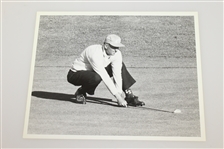 Three Art Wall Jr. Winning 1959 Masters Tournament Press Photos