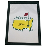 Jack Nicklaus Signed Undated Masters Garden Flag JSA ALOA