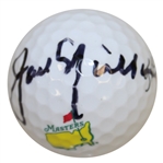 Jack Nicklaus Signed Masters Logo Golf Ball JSA ALOA