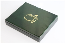 Arnold Palmer Ltd Ed Masters Championship Silver & Gold Coins in Original Emerald Green Box