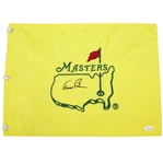 Arnold Palmer Signed Undated Masters Embroidered Flag JSA #Y95311