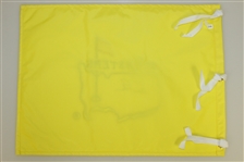 Arnold Palmer Signed Undated Masters Embroidered Flag JSA #Y95311