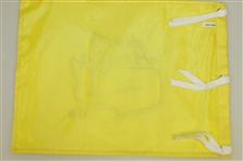 Arnold Palmer Signed 2003 Masters Embroidered Flag PSA/DNA #Y04181