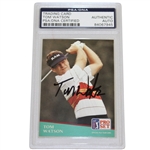 Tom Watson Signed Pro-Set Golf Trading Card PSA/DNA #84067945