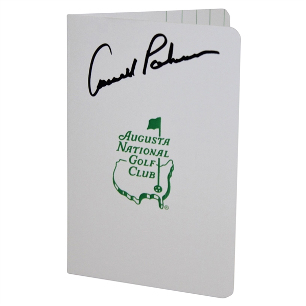 Arnold Palmer Signed Augusta National Golf Club Scorecard JSA #N35866