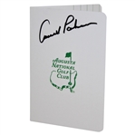 Arnold Palmer Signed Augusta National Golf Club Scorecard JSA #N35866