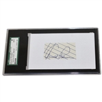 Arnold Palmer Signed Cut - Slabbed JSA #X86167